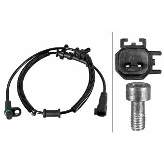 Capteur, vitesse de roue HELLA 6PU 358 219-161 Capteur, vitesse de roue HELLA 6PU 358 219-161