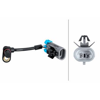 Capteur, vitesse de roue HELLA [6PU 358 251-021]