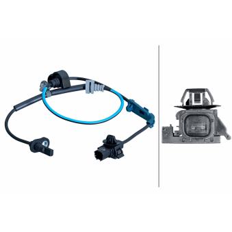 Capteur, vitesse de roue HELLA [6PU 358 251-131]