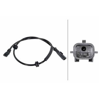 Capteur, vitesse de roue HELLA OEM 8200440551
