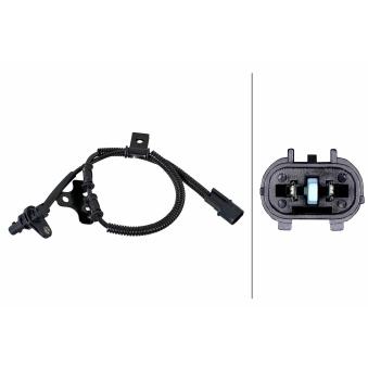 Capteur, vitesse de roue HELLA 6PU 358 252-131 pour HYUNDAI I10 1.1 - 67cv