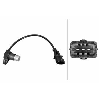 Capteur, position d'arbre à cames HELLA 6PU 358 380-641 pour FIAT DUCATO 2.3 JTD - 110cv