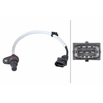 Capteur d'angle, vilebrequin HELLA 6PU 358 381-601