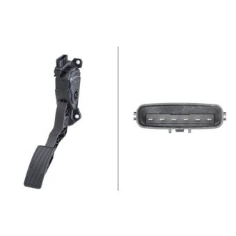 Capteur, position d'accelerateur HELLA OEM 4940068L50 Capteur, position d'accelerateur HELLA OEM 4940068L50
