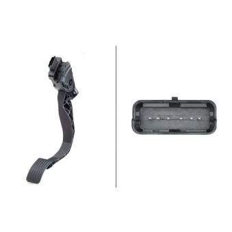 Capteur, position d'accelerateur HELLA 6PV 009 949-721 pour KIA RETONA 1.2 THP 110 - 110cv