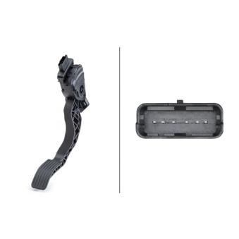 Capteur, position d'accelerateur HELLA 6PV 009 949-831 pour VOLVO S80 1.2 THP 110 - 110cv