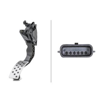 Capteur, position d'accelerateur HELLA [6PV 009 978-821]