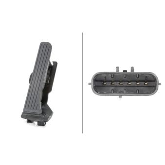 Capteur, position d'accelerateur HELLA 6PV 011 040-711 pour FORD TRANSIT 1.6 TDI - 110cv