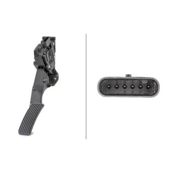 Capteur, position d'accelerateur HELLA 6PV 011 554-711