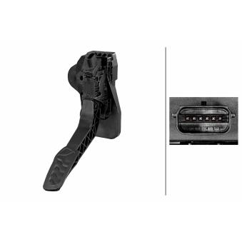Capteur, position d'accelerateur HELLA 6PV 935 195-001 pour LEXUS LX 2.0 EcoBlue - 185cv