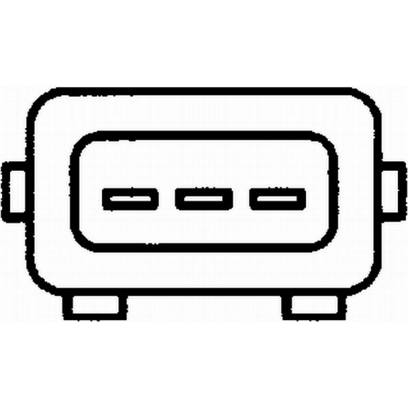 Capteur, position du papillon HELLA 6PX 008 476-121 - Visuel 2