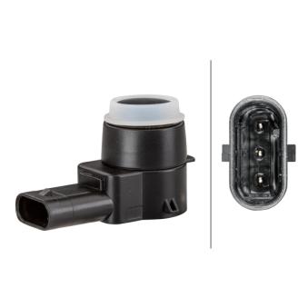 Capteur, aide au stationnement HELLA 6PX 358 141-071 pour FORD FOCUS 214 CDI - 143cv