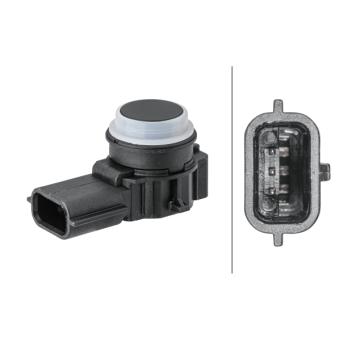 Capteur, aide au stationnement HELLA [6PX 358 141-761]