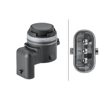Capteur, aide au stationnement HELLA 6PX 358 141-781 pour CITROEN C5 Cooper S - 192cv