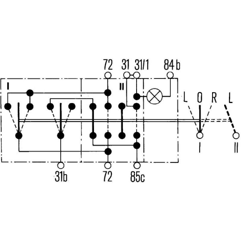 Interrupteur HELLA 6ZE 001 759-071 - Visuel 2