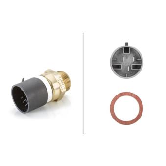Interrupteur de température, ventilateur de radiateur HELLA OEM 1341026