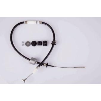 Tirette à câble, commande d'embrayage HELLA OEM 6N1721335D