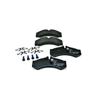 Jeu de 4 plaquettes de frein avant HELLA OEM 0034201720