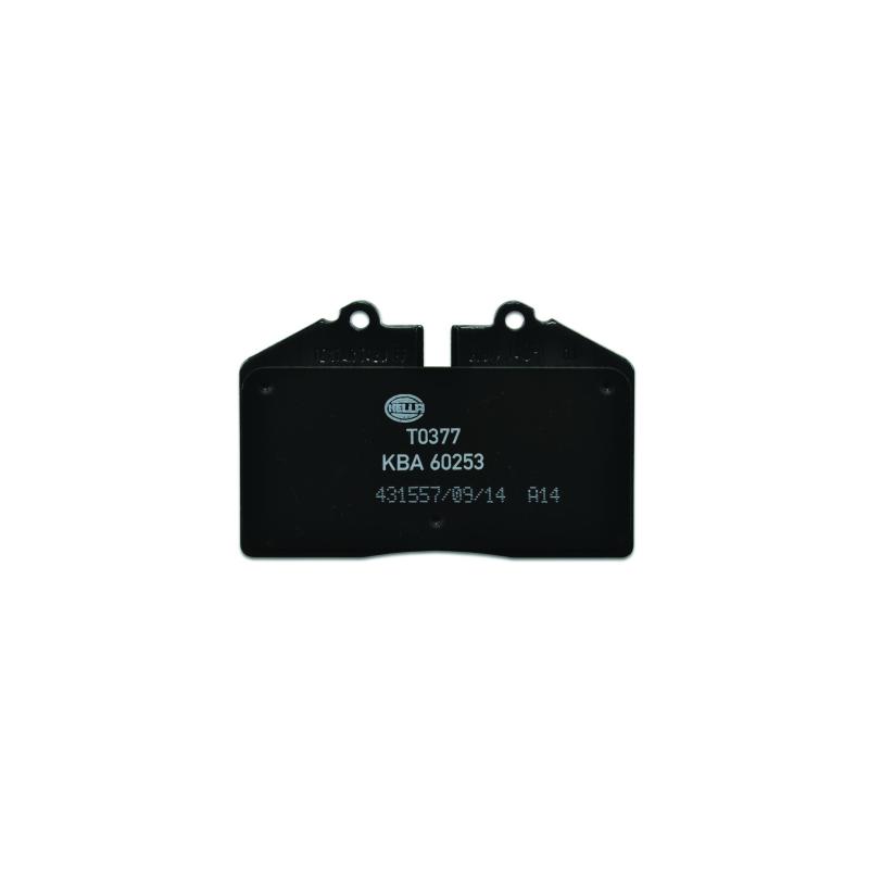 Jeu de 4 plaquettes de frein avant HELLA 8DB 355 006-351 - Visuel 1