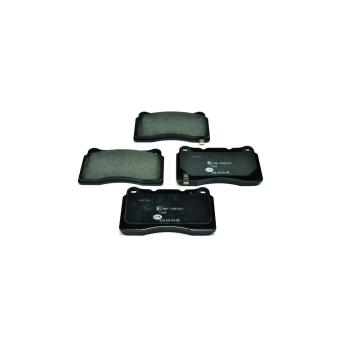 Jeu de 4 plaquettes de frein avant HELLA OEM 26296VA040