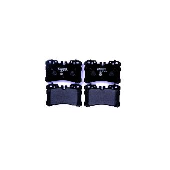 Jeu de 4 plaquettes de frein avant HELLA 8DB 355 006-661 pour LEXUS LS 500h - 359cv