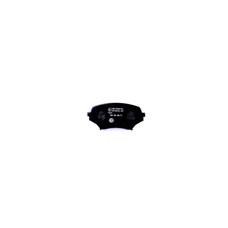 Jeu de 4 plaquettes de frein avant HELLA 8DB 355 006-771 - Visuel 1