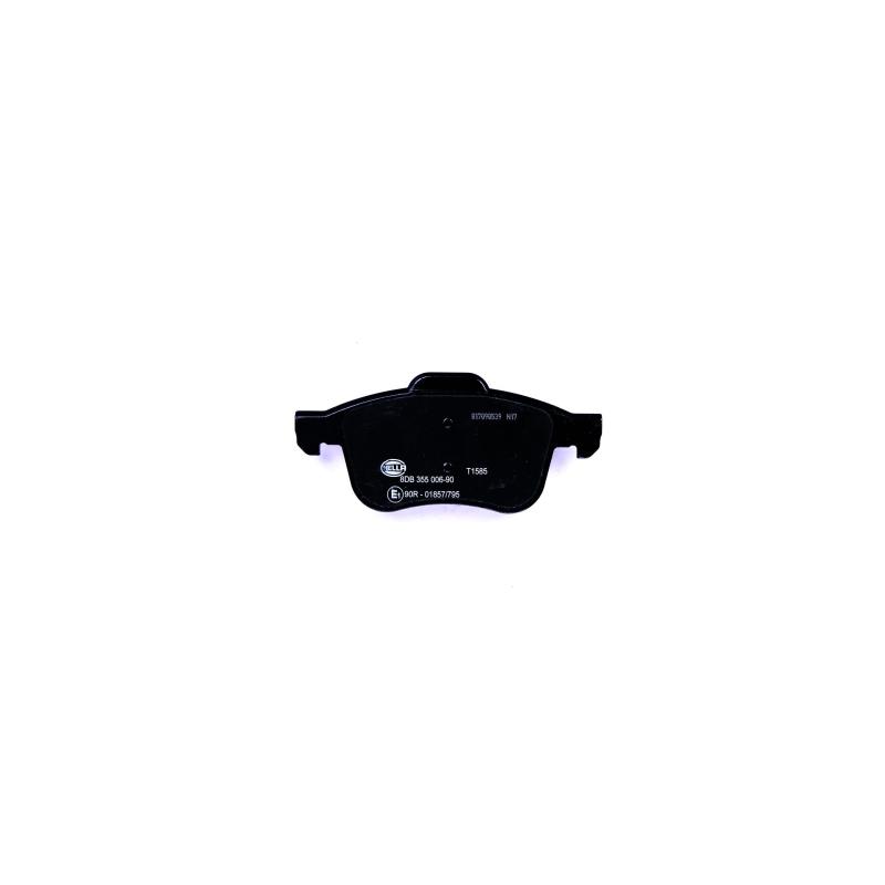 Jeu de 4 plaquettes de frein avant HELLA 8DB 355 006-901 - Visuel 1