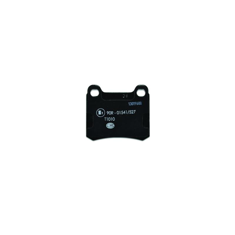 Jeu de 4 plaquettes de frein arrière HELLA 8DB 355 007-351 - Visuel 1