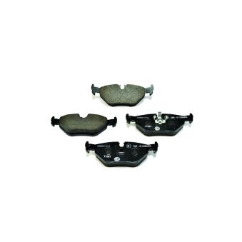 Jeu de 4 plaquettes de frein arrière HELLA OEM 34211158136