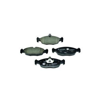 Jeu de 4 plaquettes de frein avant HELLA OEM 90442995