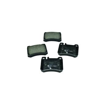 Jeu de 4 plaquettes de frein avant HELLA [8DB 355 007-611]