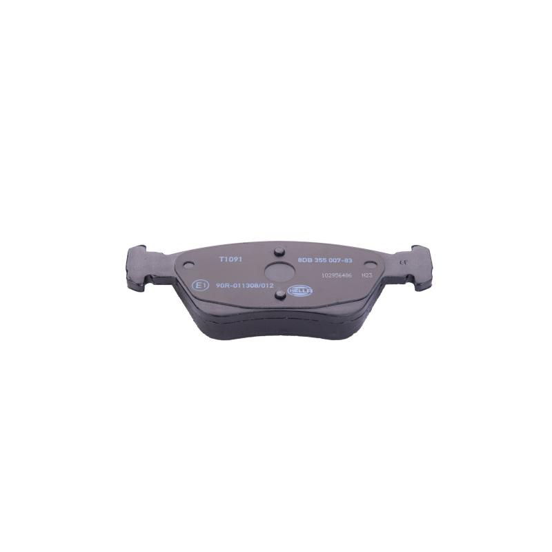 Jeu de 4 plaquettes de frein avant HELLA 8DB 355 007-831 - Visuel 2