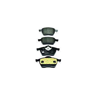 Jeu de 4 plaquettes de frein avant HELLA OEM 8D0698151F