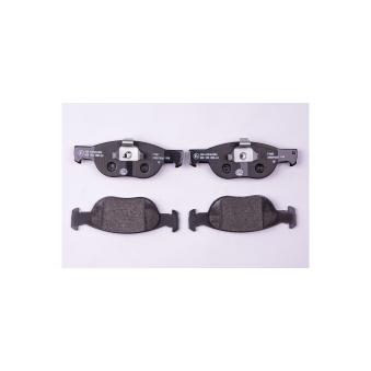 Jeu de 4 plaquettes de frein avant HELLA OEM 71752981