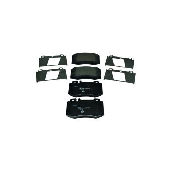 Jeu de 4 plaquettes de frein avant HELLA OEM 0034200820