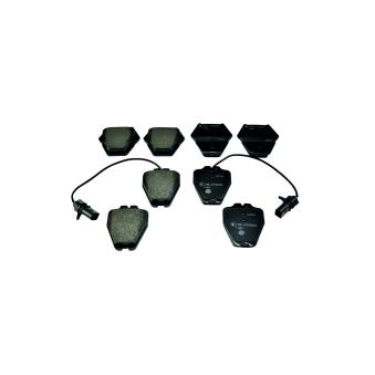 Jeu de 4 plaquettes de frein avant HELLA OEM 4B3698151