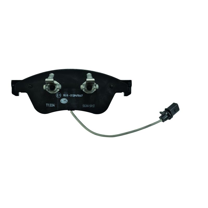 Jeu de 4 plaquettes de frein avant HELLA 8DB 355 009-211 - Visuel 1