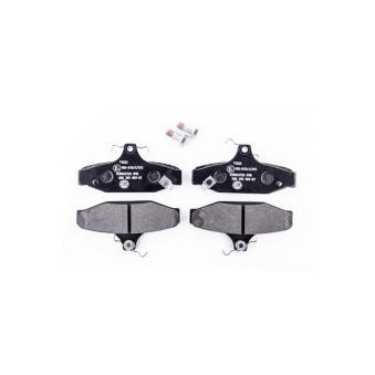 Jeu de 4 plaquettes de frein arrière HELLA OEM 4841305000