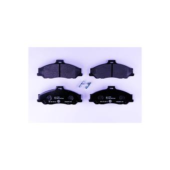 Jeu de 4 plaquettes de frein avant HELLA OEM 4509599