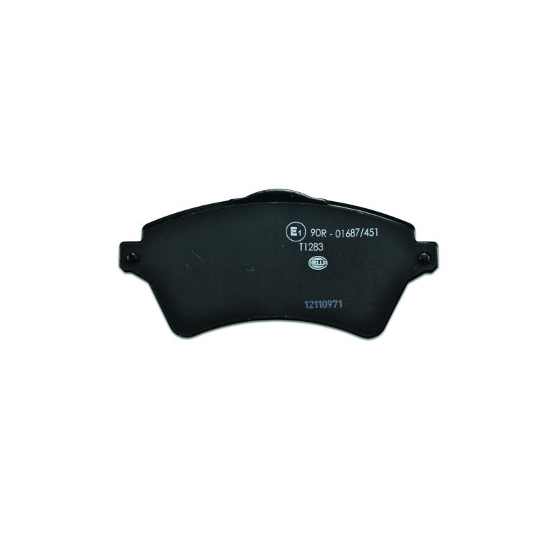 Jeu de 4 plaquettes de frein avant HELLA 8DB 355 009-761 - Visuel 1