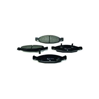 Jeu de 4 plaquettes de frein avant HELLA OEM 05018592AA