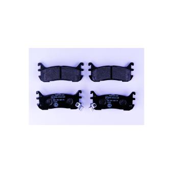 Jeu de 4 plaquettes de frein arrière HELLA OEM NCY52648ZA