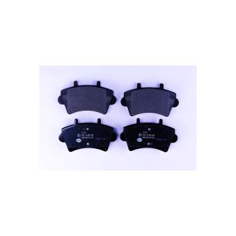 Jeu de 4 plaquettes de frein avant HELLA OEM 8660004600