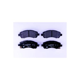 Jeu de 4 plaquettes de frein avant HELLA 8DB 355 010-121 pour SUBARU IMPREZA 1.6 - 90cv