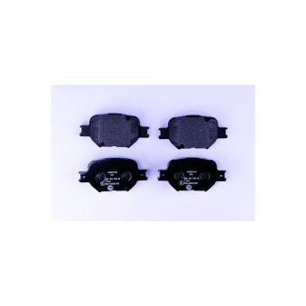 Jeu de 4 plaquettes de frein avant HELLA OEM 0446520500 Jeu de 4 plaquettes de frein avant HELLA OEM 0446520500