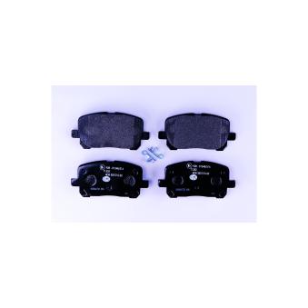 Jeu de 4 plaquettes de frein avant HELLA OEM 0446502080