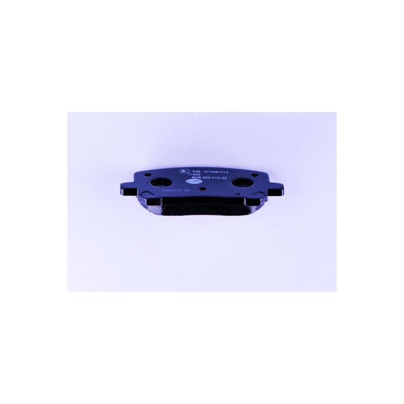 Jeu de 4 plaquettes de frein avant HELLA 8DB 355 010-221 - Visuel 2