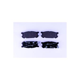 Jeu de 4 plaquettes de frein arrière HELLA OEM N0Y72648ZC