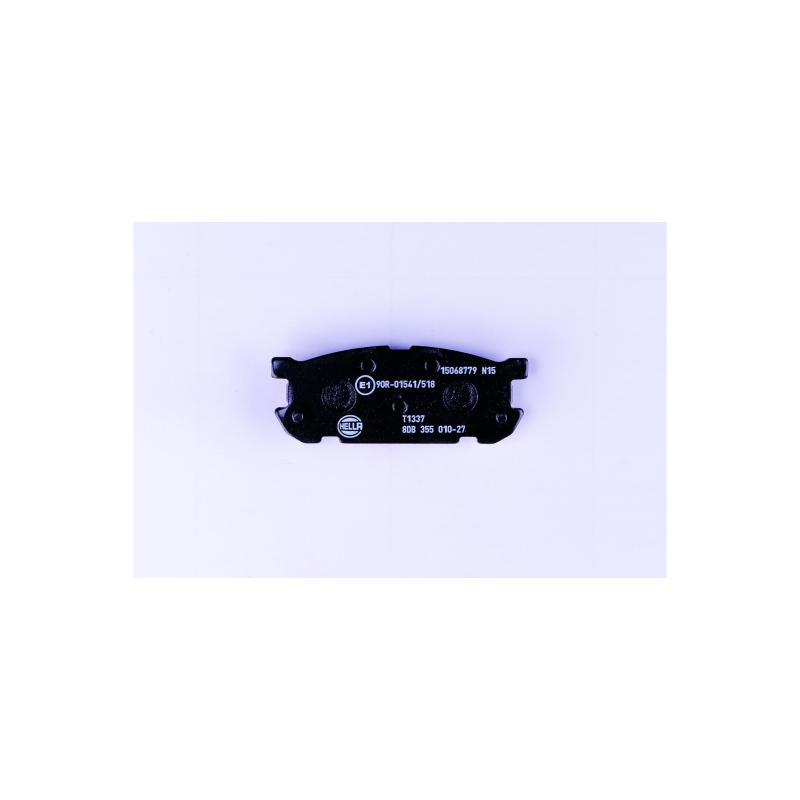 Jeu de 4 plaquettes de frein arrière HELLA 8DB 355 010-271 - Visuel 1