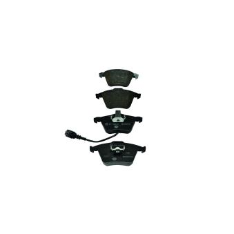 Jeu de 4 plaquettes de frein avant HELLA OEM 1K0698151P
